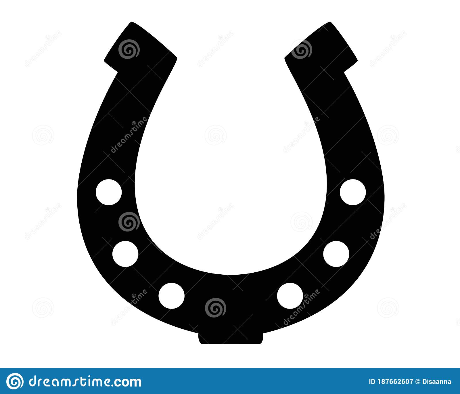 Detail Horseshoe Silhouette Vector Nomer 44