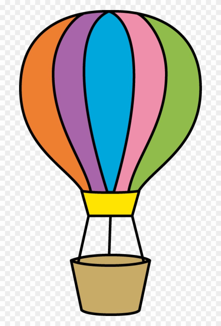 Detail Hot Air Balloon Clip Art Nomer 19