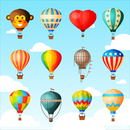 Detail Hot Air Balloon Clip Art Nomer 39