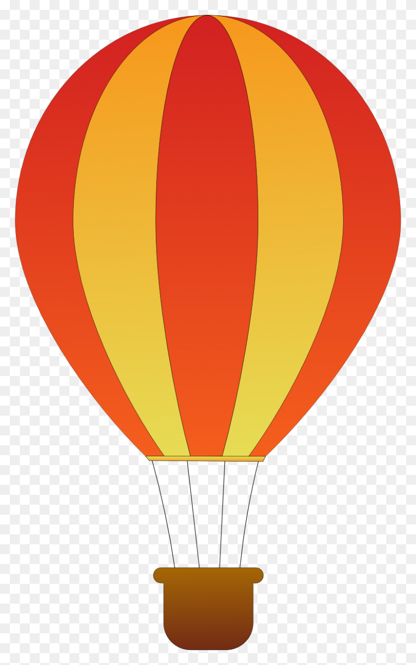 Detail Hot Air Balloon Clip Art Nomer 41