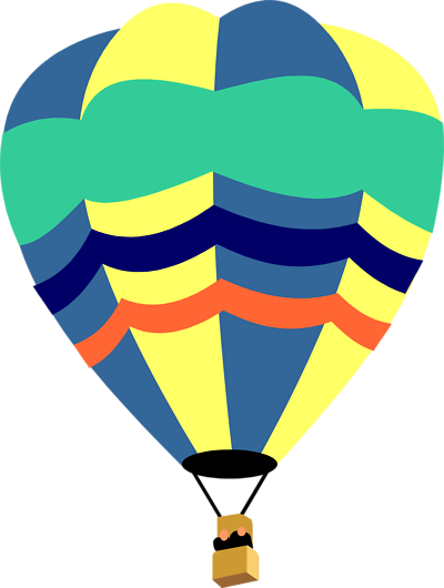 Detail Hot Air Balloon Clip Art Nomer 5