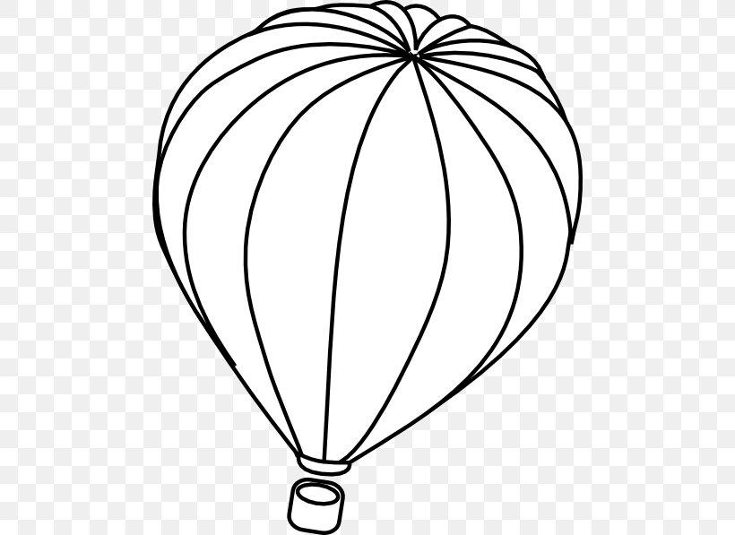 Detail Hot Air Balloon Clipart Black And White Nomer 45