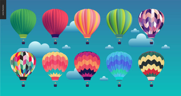 Detail Hot Air Balloon Clipart Free Nomer 35