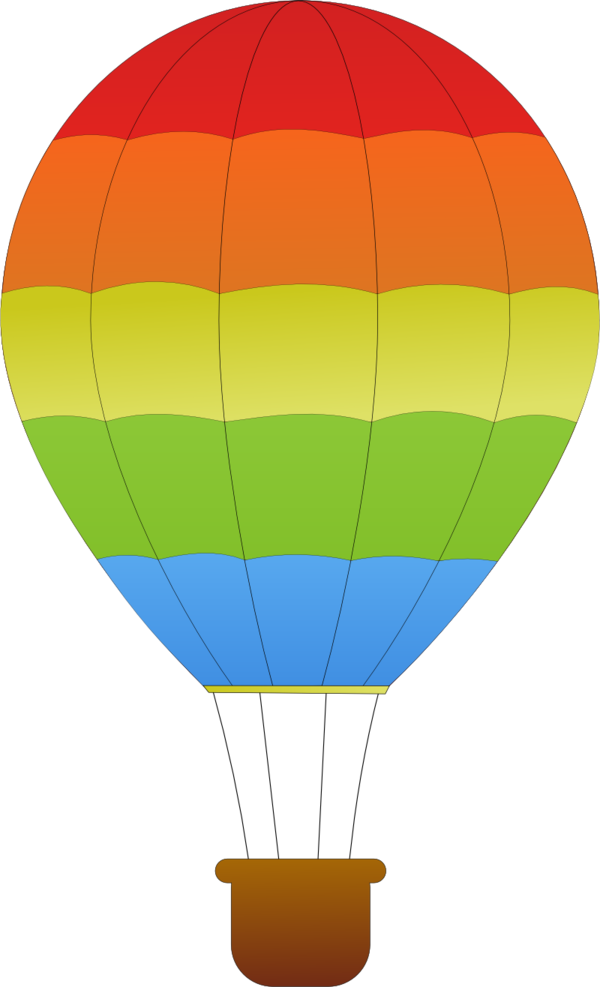 Detail Hot Air Balloon Clipart Transparent Background Nomer 34