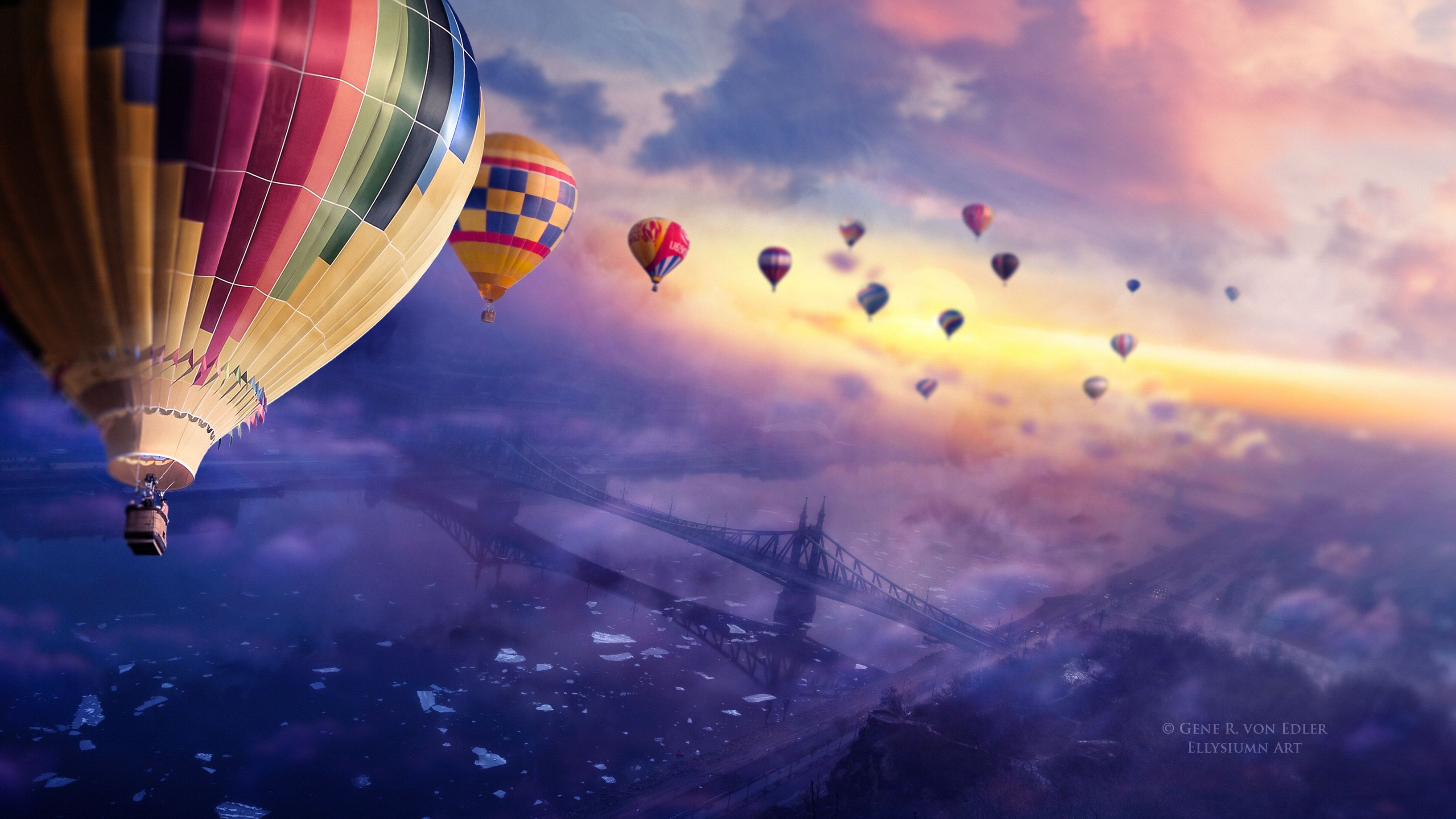 Detail Hot Air Balloon Hd Nomer 23