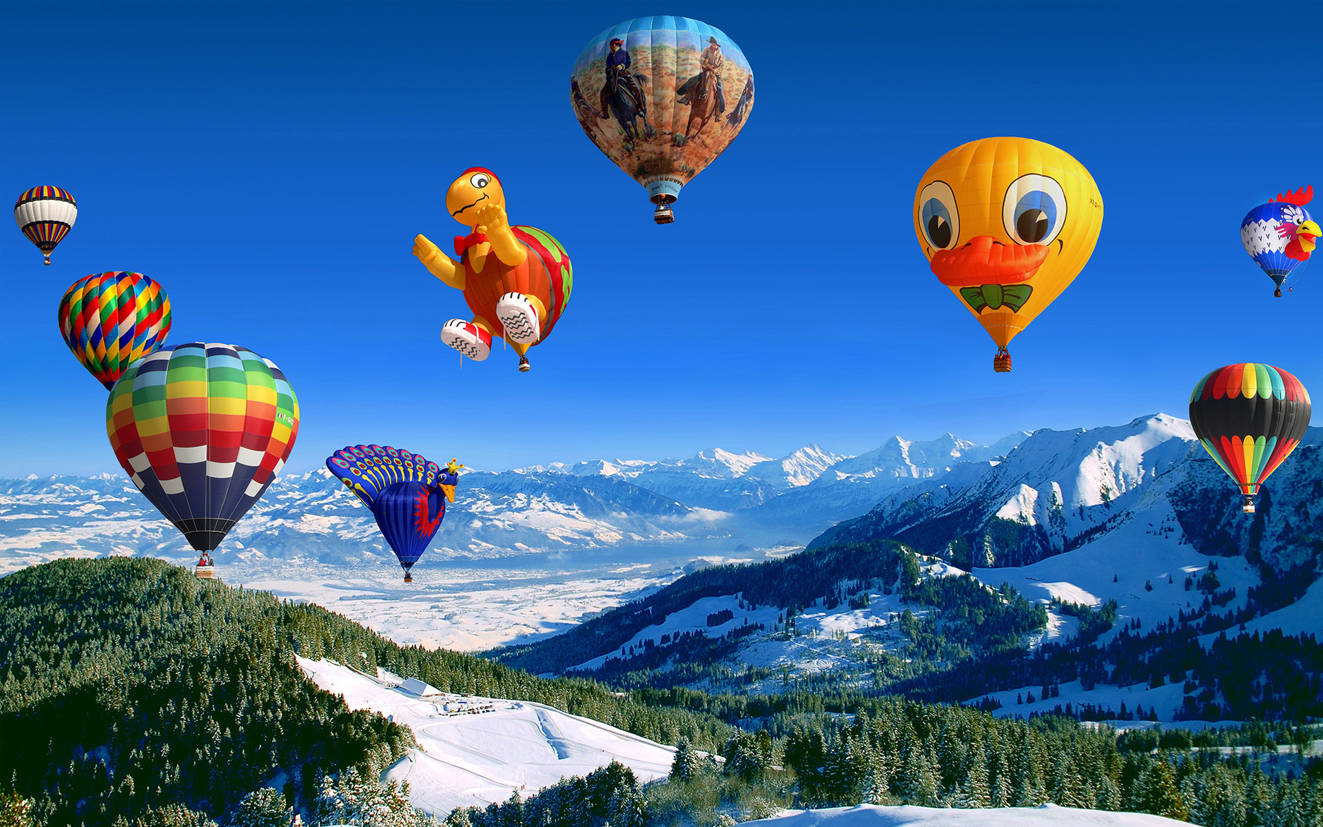 Detail Hot Air Balloon Hd Nomer 29