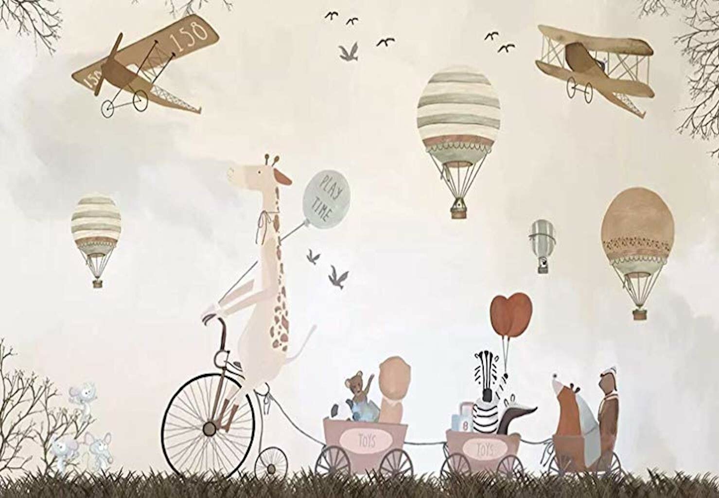 Detail Hot Air Balloon Wallpaper Nomer 51