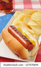 Detail Hot Dog And Chips Clipart Nomer 33