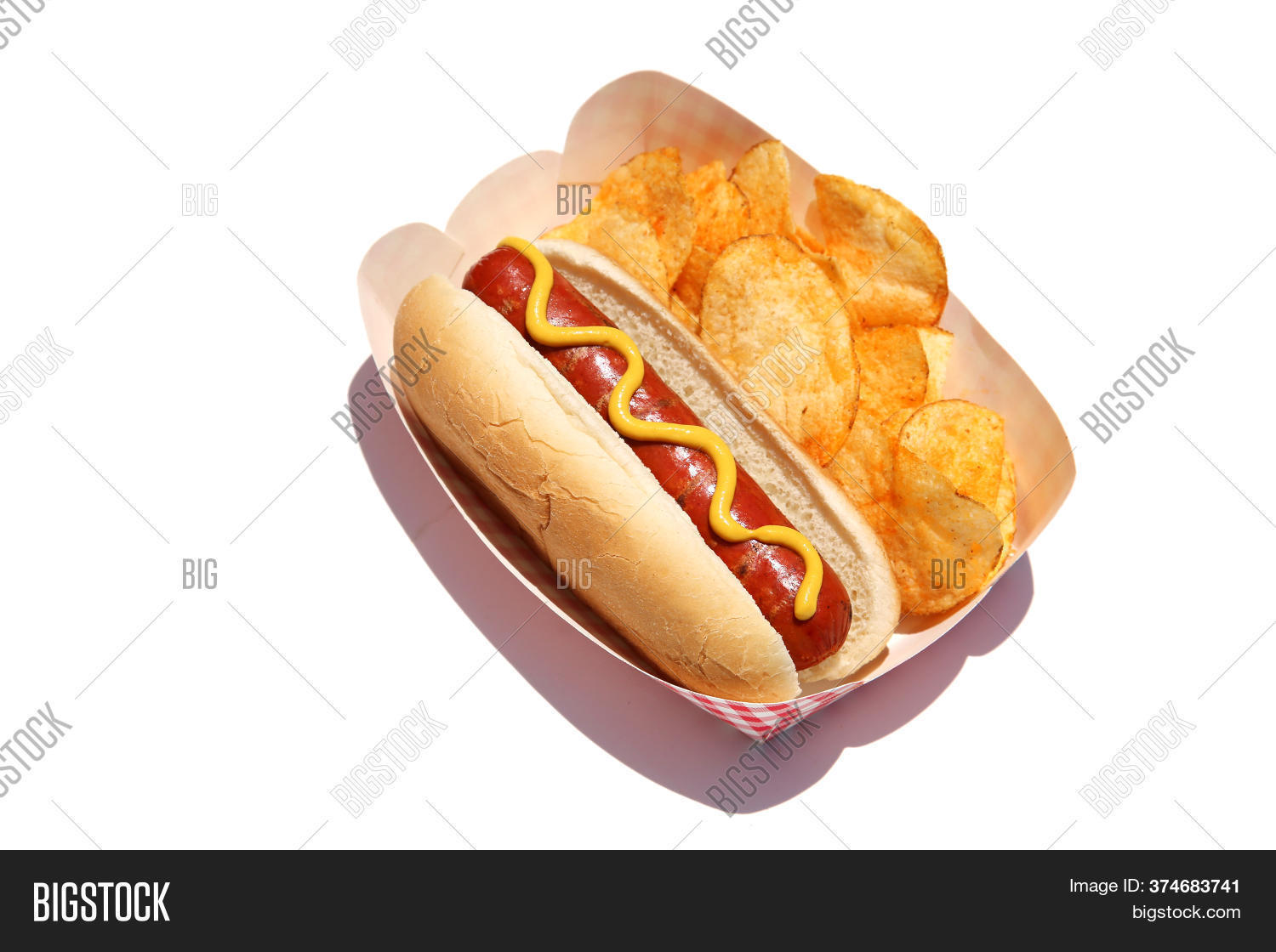 Detail Hot Dog And Chips Clipart Nomer 35