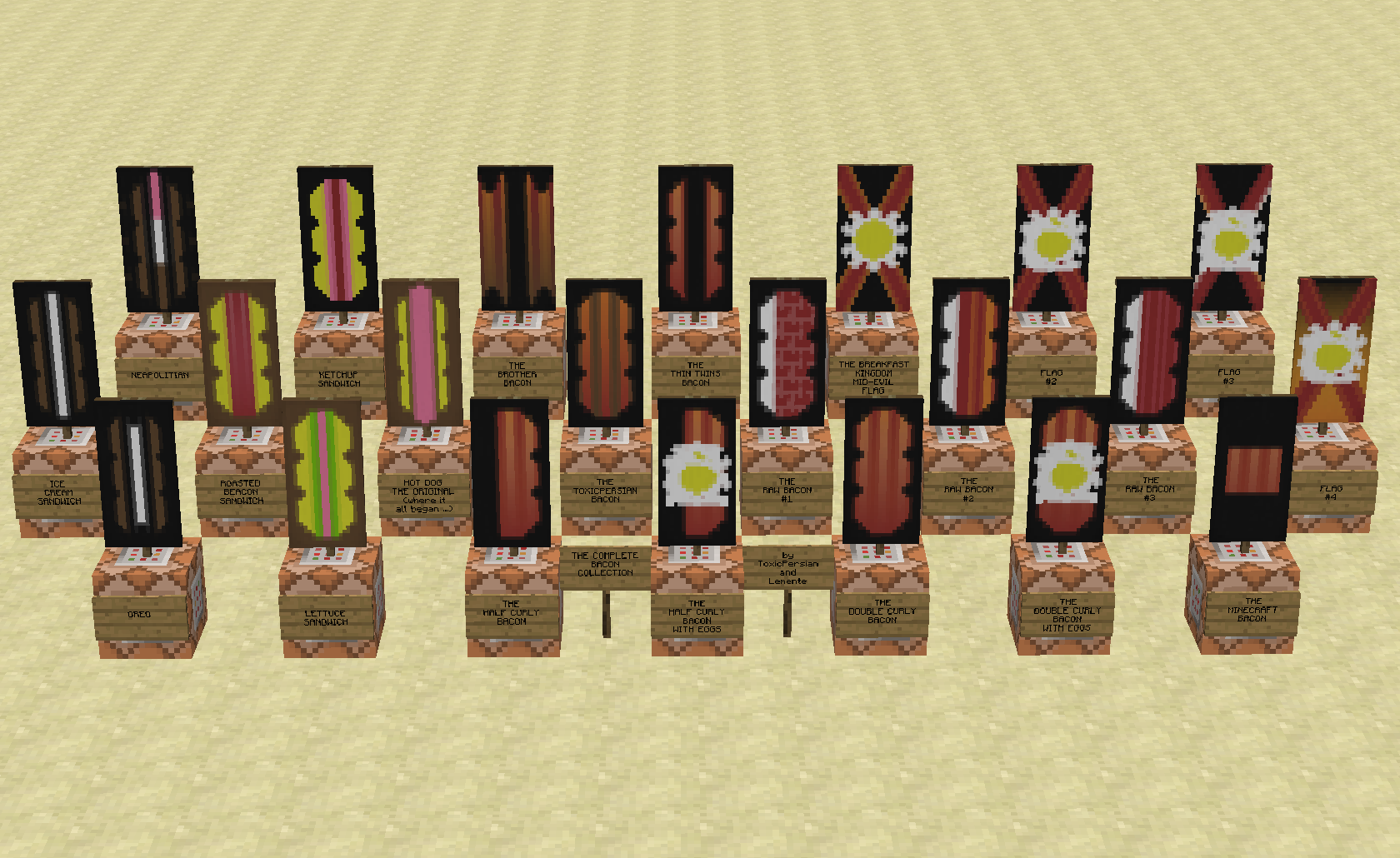 Detail Hot Dog Banner Minecraft Nomer 16