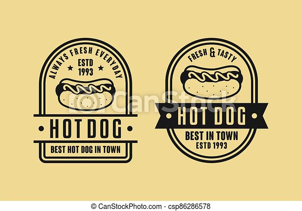 Detail Hot Dog Logos Pictures Nomer 21