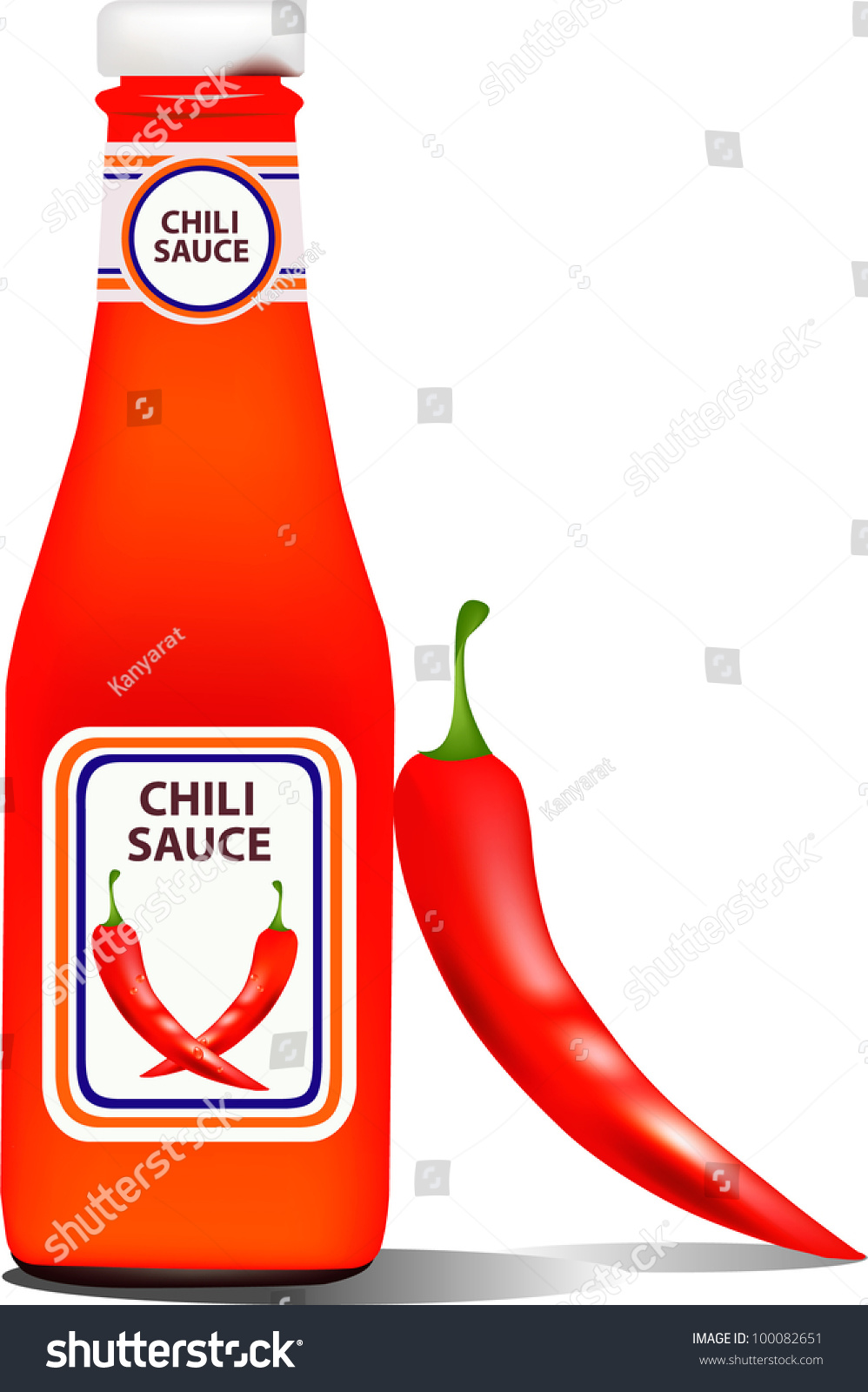 Detail Hot Sauce Bottle Clipart Nomer 17