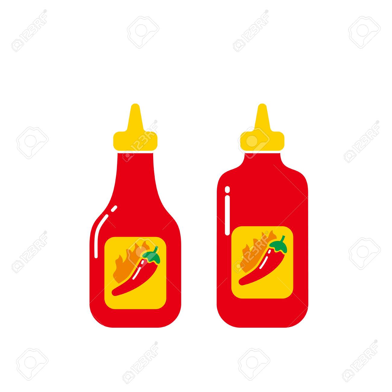 Detail Hot Sauce Bottle Clipart Nomer 32