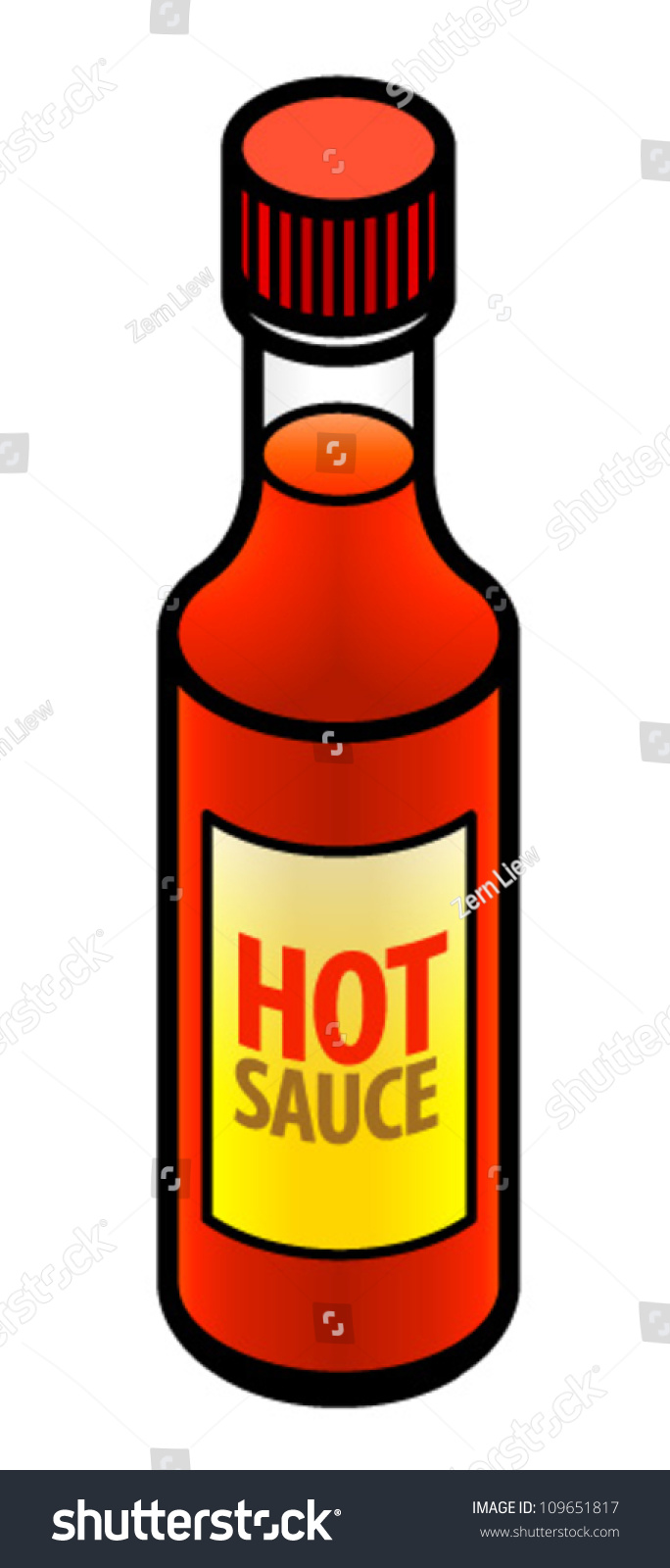 Detail Hot Sauce Bottle Clipart Nomer 35