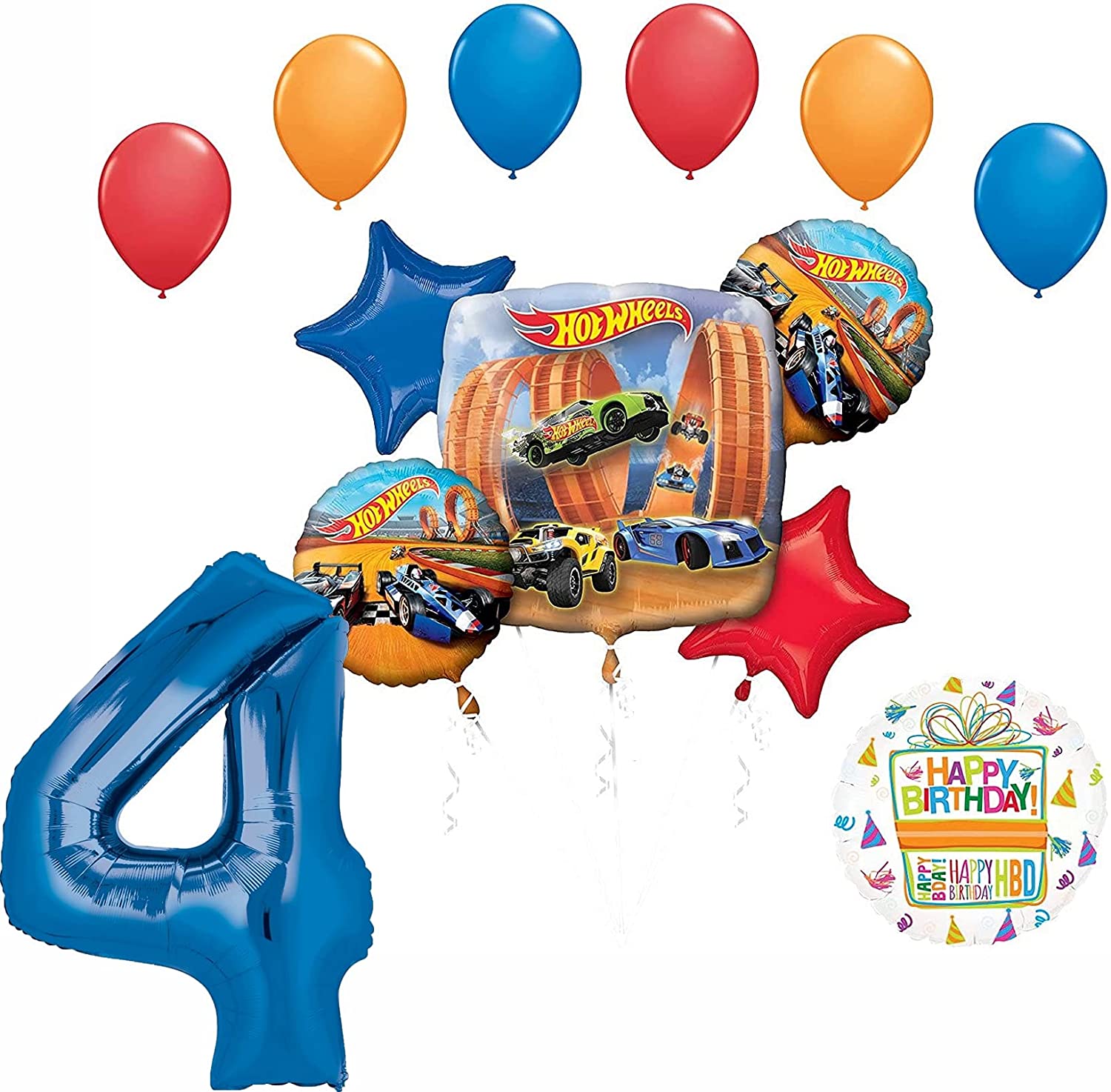 Detail Hot Wheels Balloon Bouquet Nomer 2