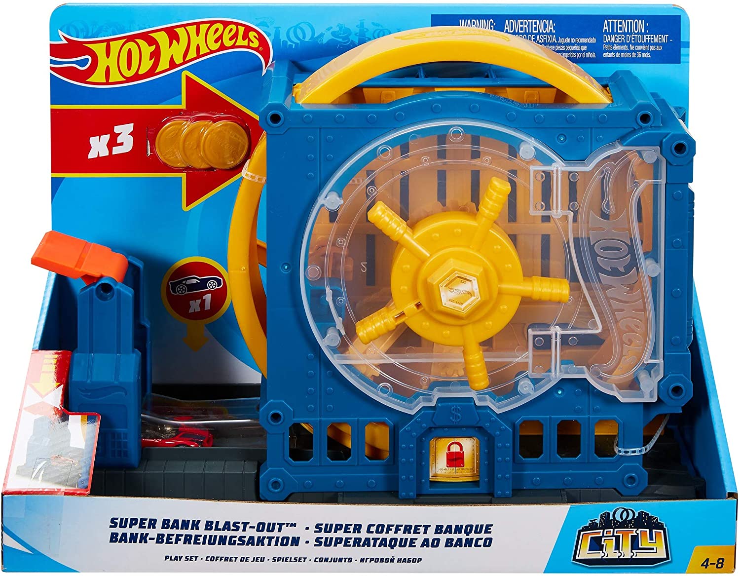 Detail Hot Wheels Bank Vault Nomer 2