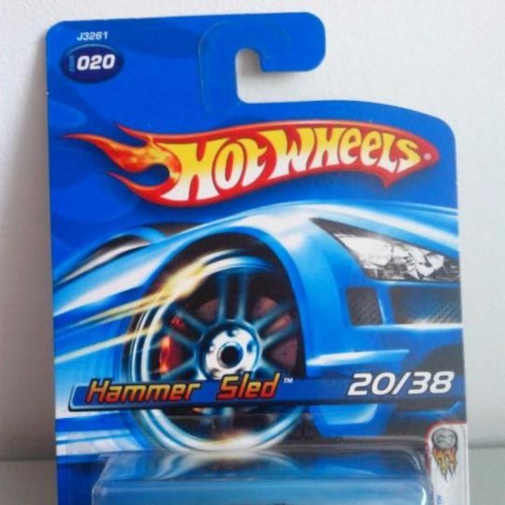 Detail Hot Wheels Hammer Sled Nomer 22