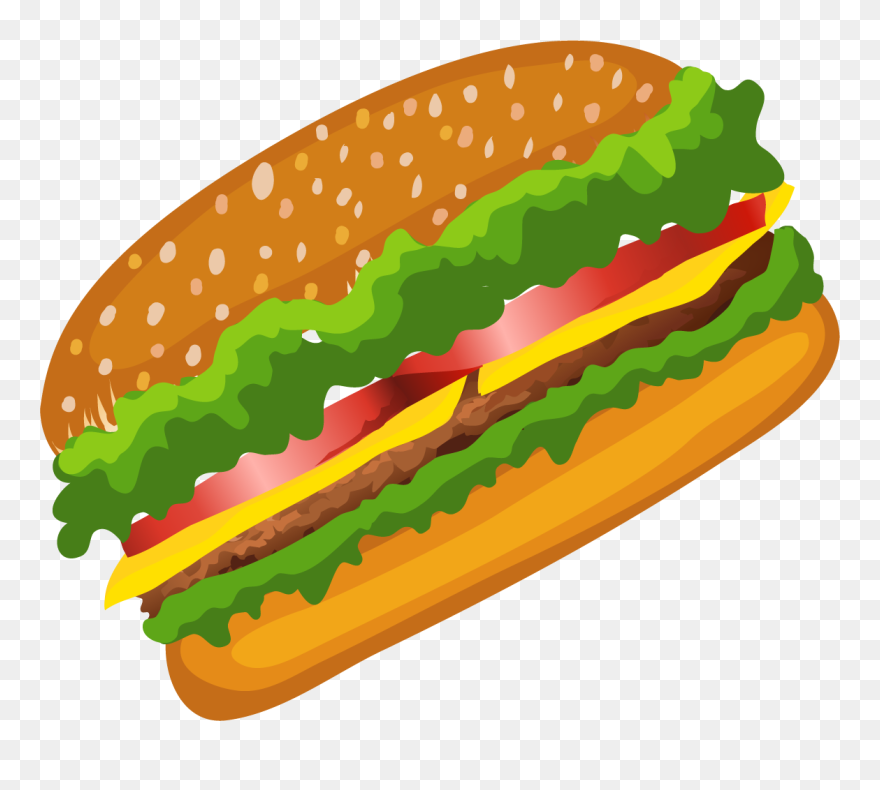 Detail Hotdog And Hamburger Clipart Nomer 27