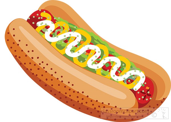 Detail Hotdog Clipart Nomer 44