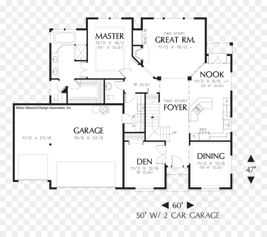 Detail House Blueprint Png Nomer 12