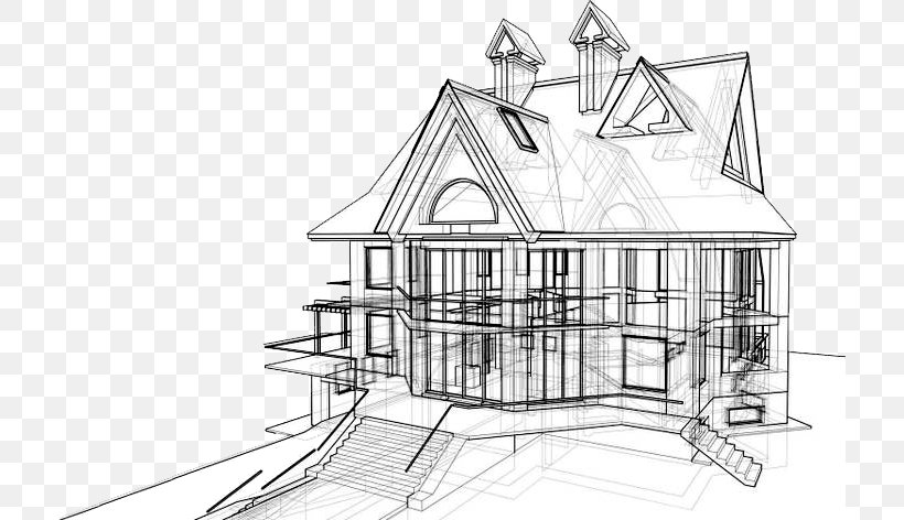 Detail House Blueprint Png Nomer 22