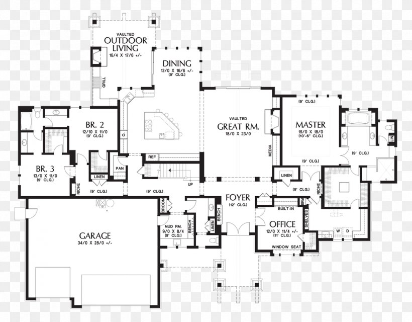 Detail House Blueprint Png Nomer 32