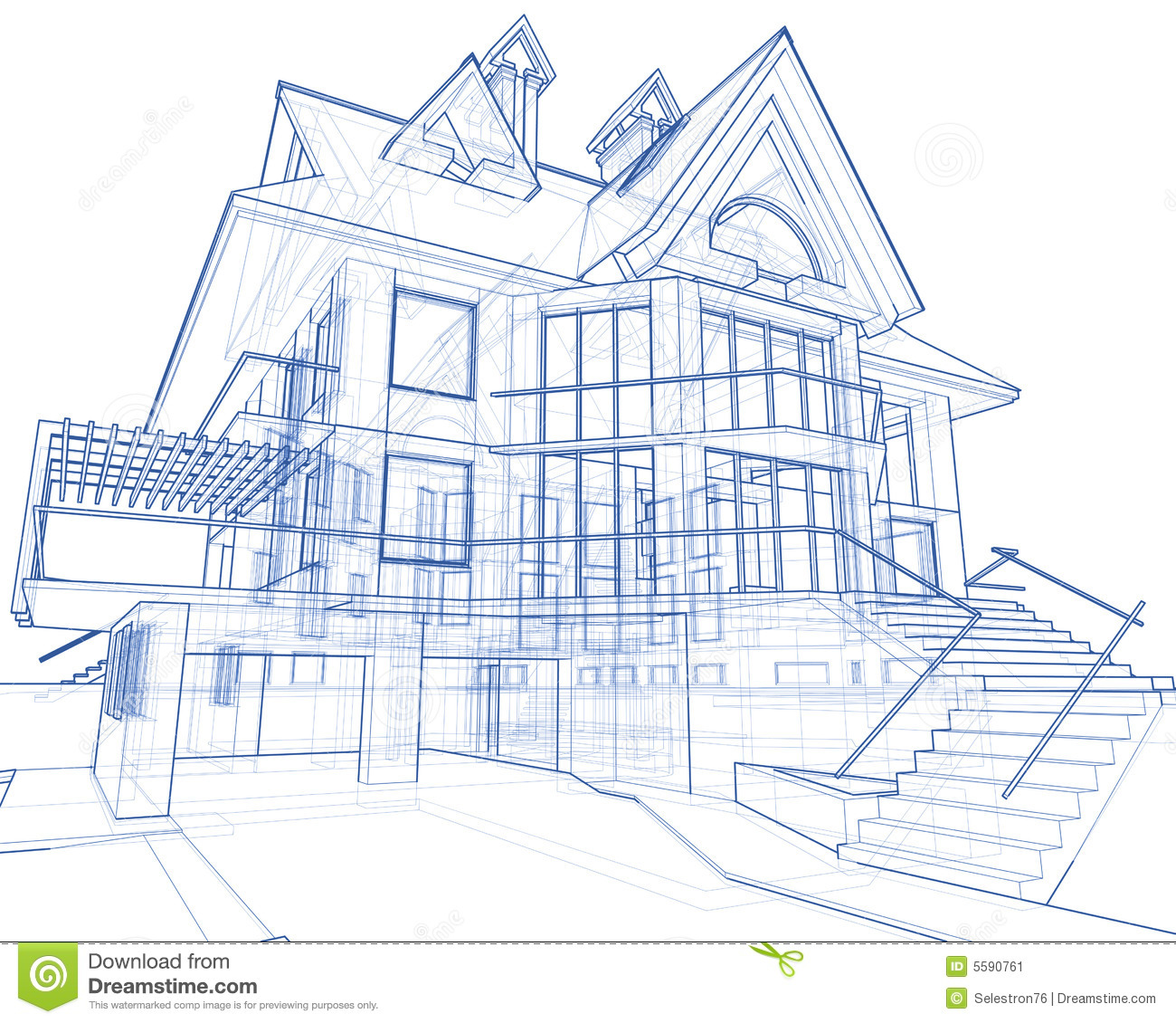 Detail House Blueprint Png Nomer 7