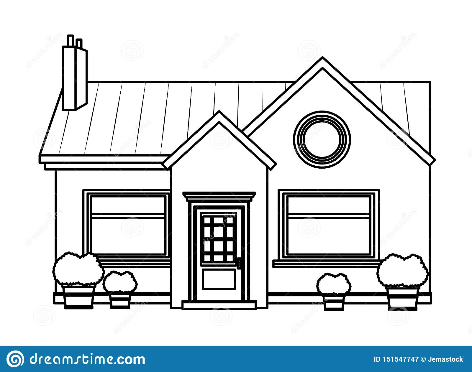House Cartoon Black And White - 54+ Koleksi Gambar