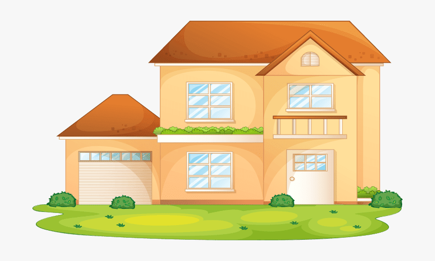 Detail House Cartoon Png Nomer 12