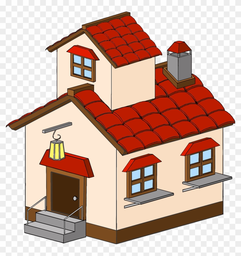 Detail House Cartoon Png Nomer 15