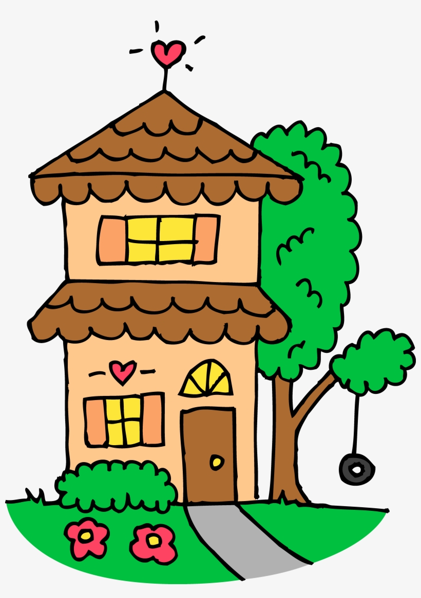 Detail House Cartoon Png Nomer 33