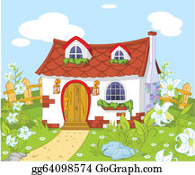 Detail House Clip Art Nomer 48