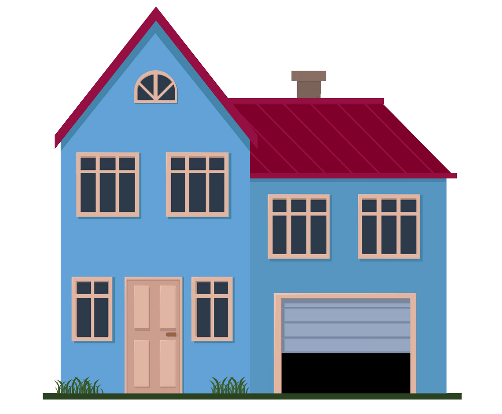 Detail House Clipart Nomer 28