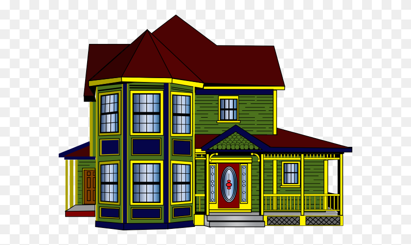 Detail House Clipart Nomer 32