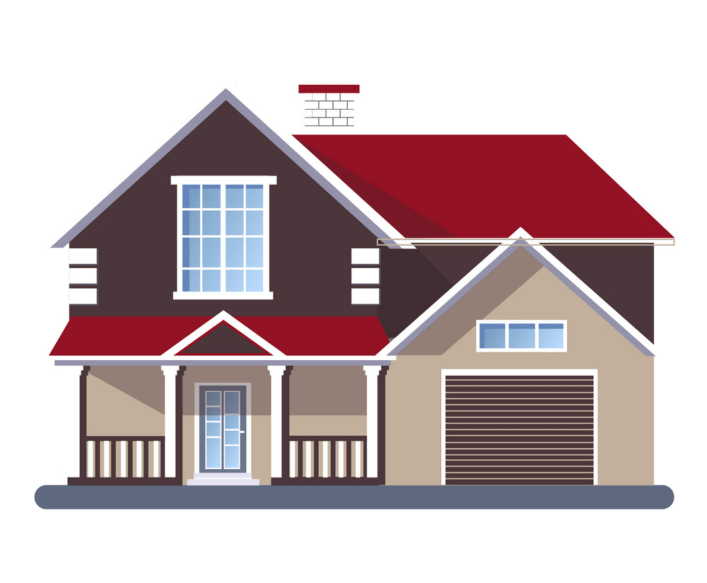 Detail House Clipart Nomer 37