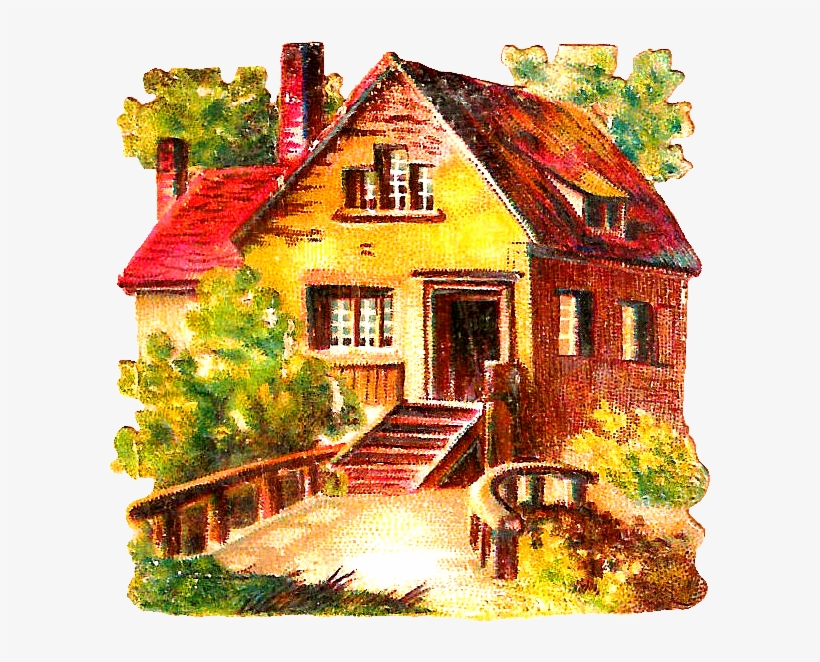 Detail House Clipart Nomer 39