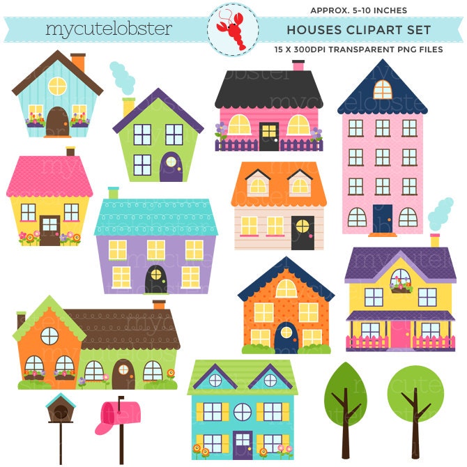 Detail House Clipart Nomer 44