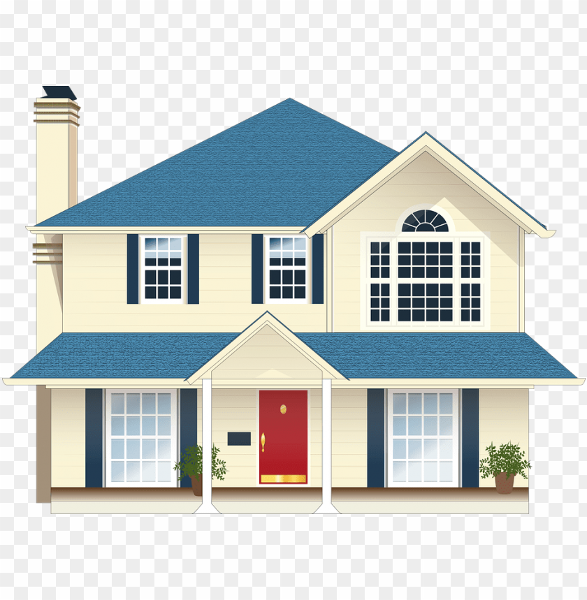 Detail House Clipart No Background Nomer 33