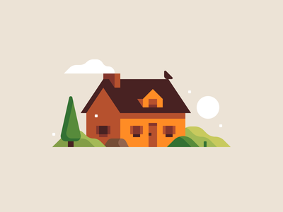 Detail House Illustration Png Nomer 27