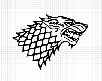 Detail House Of Stark Logo Nomer 9