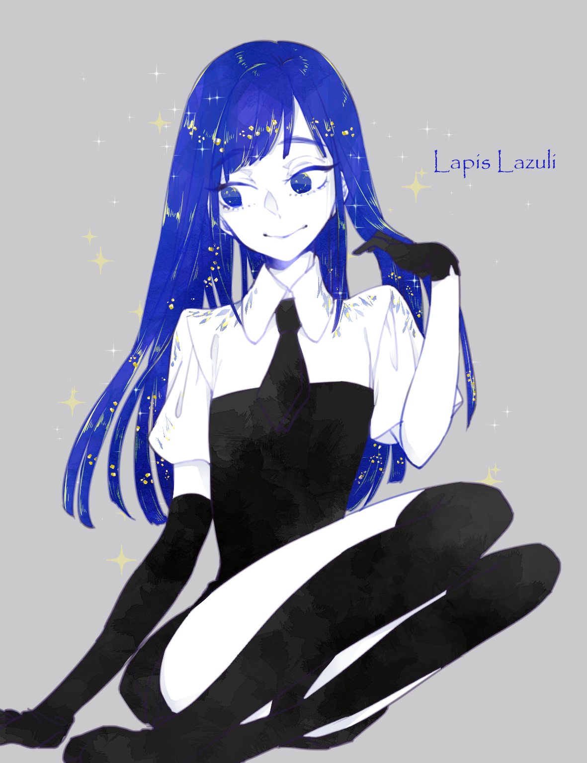 Detail Houseki No Kuni Lapis Lazuli Nomer 37