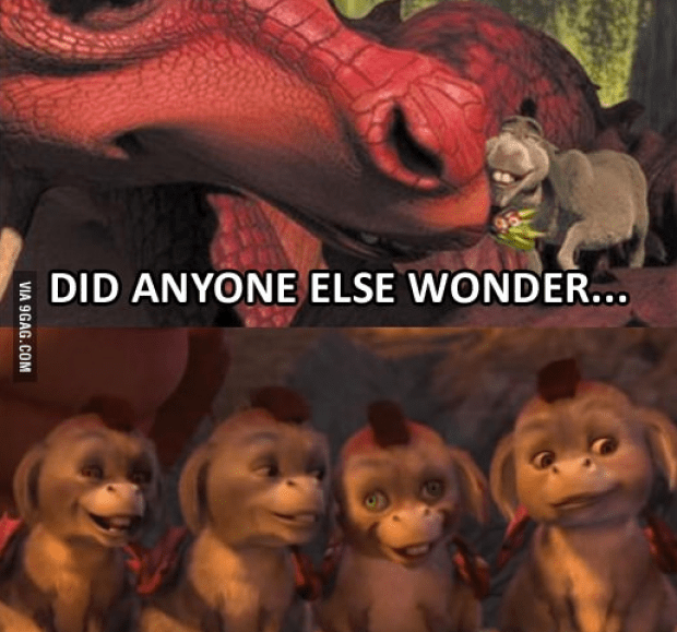 Detail How Did Donkey And Dragon Have Babies In Shrek Nomer 53