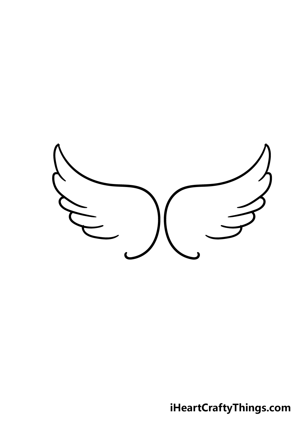 How Do You Draw Angel Wings - KibrisPDR