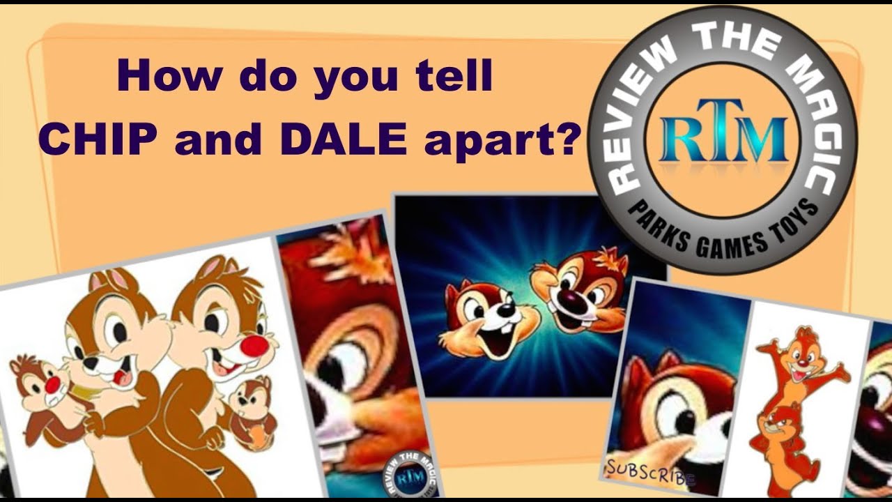 Detail How Do You Tell The Difference Between Chip And Dale Nomer 2