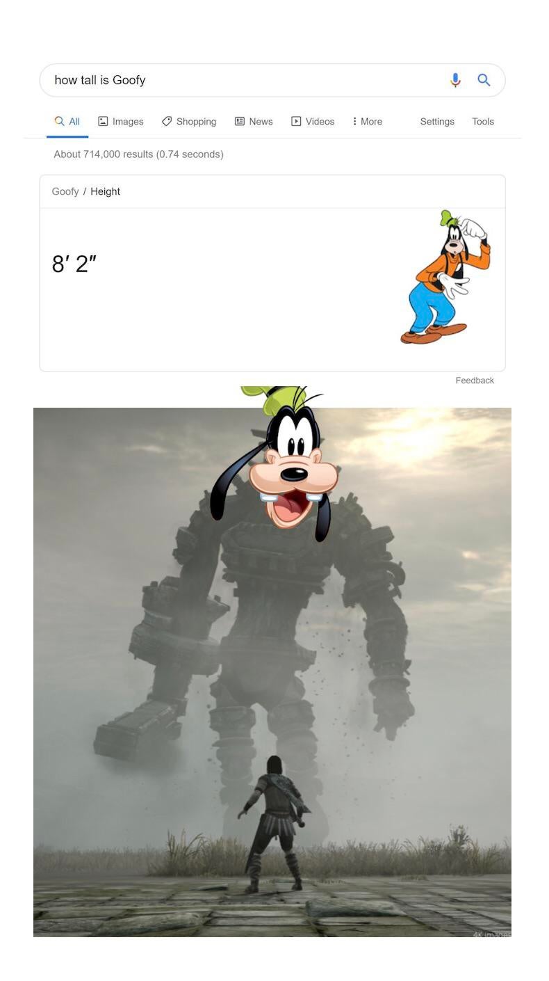 Detail How Tall Is Goofy Nomer 9