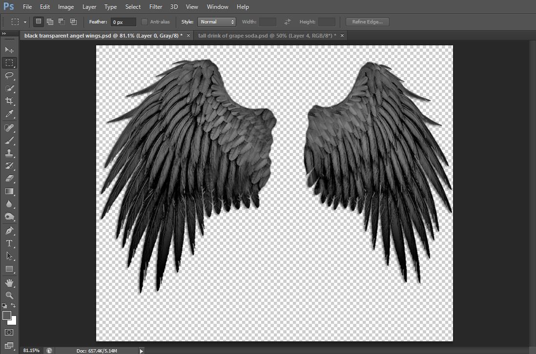 Detail How To Add Wings To A Picture In Photoshop Nomer 20