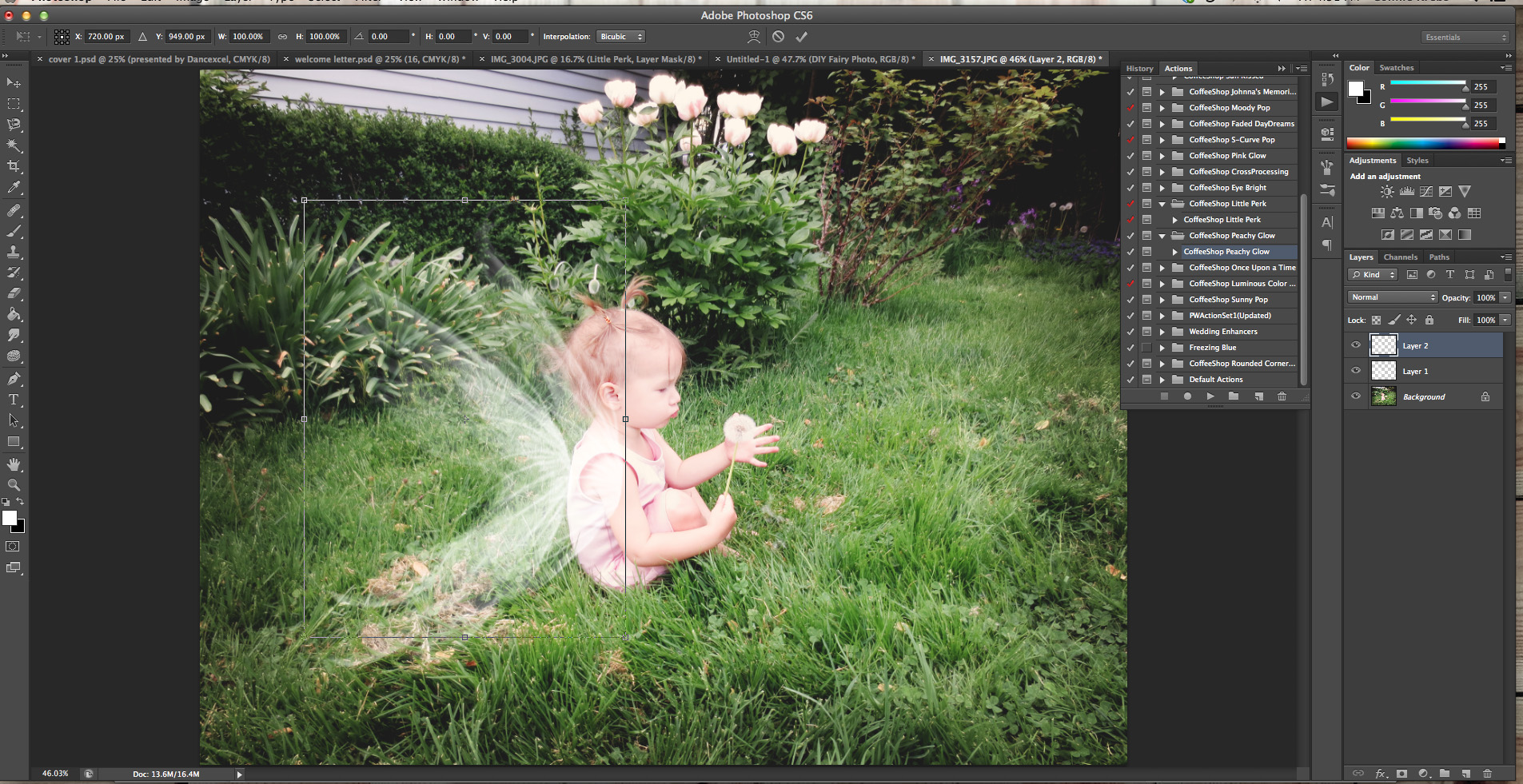 Detail How To Add Wings To A Picture In Photoshop Nomer 37