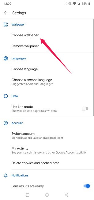 Detail How To Change Google Wallpaper Nomer 27