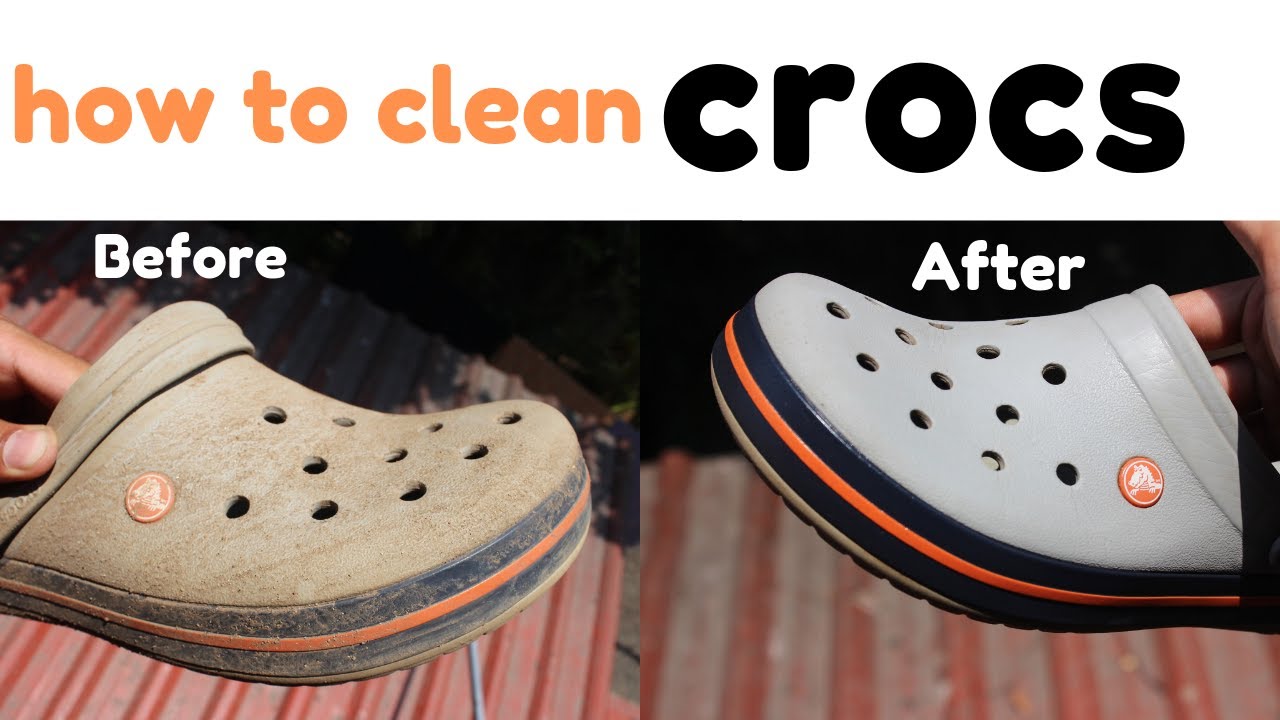 Detail How To Clean White Crocs With Fur Nomer 9