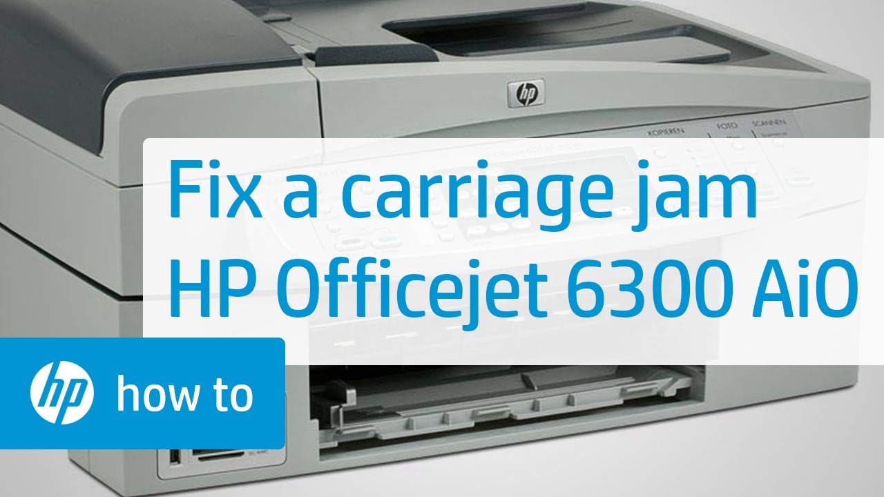Detail How To Clear Carriage Jam In Hp Printer Nomer 16